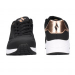 Skechers UNO GOLDEN AIR női fűzős sneaker cipő 177094-BLK fekete 06780