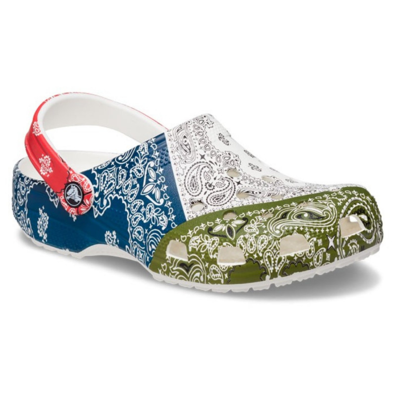 Crocs Classic Bandana Clog női klumpa 206871-90H multicolor