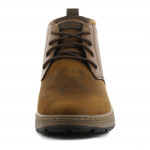 Skechers Evenston Renli 210141-CDB férfi fűzős barna bőr bokacipő 06784