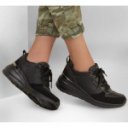 Skechers Billion Subtitle Spots 155616-BBK női fűzős fekete sneaker cipő 06774