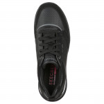 Skechers Billion Subtitle Spots 155616-BBK női fűzős fekete sneaker cipő 06774