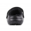 Crocs Classic Glitter Lined női bélelt klumpa 205842-067 fekete-ezüst mix