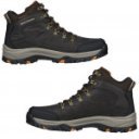 Skechers RELMENT - DAGGETT 204642-CHOC barna férfi fűzős túra bakancs 06782