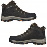 Skechers RELMENT - DAGGETT 204642-CHOC barna férfi fűzős túra bakancs 06782