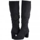 Marco Tozzi női magas sarkú csizma 25519-29-001 fekete 25519