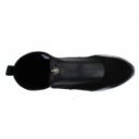 Lorenzo de Pazzi  9372-272-19-1465 női elöl cipzáros bokacipő fekete rosegold mix 06818