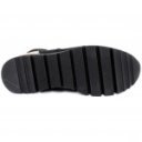 Lorenzo de Pazzi  9372-272-19-1465 női elöl cipzáros bokacipő fekete rosegold mix 06818