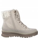 Jana női fűzős cipzáras bakancs 26270-29-400 bézs 06715