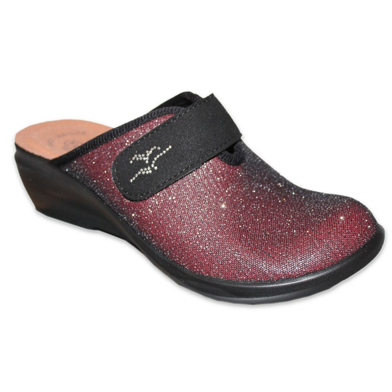 Fly Flot női telitalpú szobapapucs Q7P56TE bordó 06810