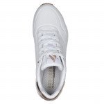 Skechers UNO GOLDEN AIR női fűzős sneaker cipő 177094-WHT fehér 06973