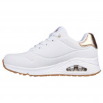 Skechers UNO GOLDEN AIR női fűzős sneaker cipő 177094-WHT fehér 06973
