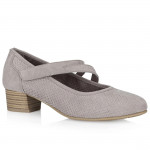 Jana Soft Line női tépőzáras félcipő 24363-20-231 bézs 06829