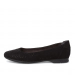 Jana Soft Line női balerina cipő 22160-20-001 fekete 06867