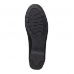 Jana Soft Line női balerina cipő 22160-20-001 fekete 06867