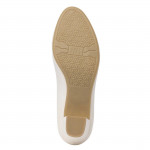 Jana Soft Line női körömcipő 22469-20-411 krém 06869