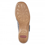 Rieker női tépőzáras félcipő 41399-14 Harar kék 06910