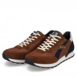 Rieker Revolution férfi sneaker fűzős félcipő U0302-24 barna mix 06952