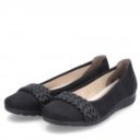 Rieker női balerina cipő L9358-00 fekete 06891
