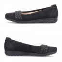 Rieker női balerina cipő L9358-00 fekete 06891