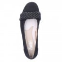 Rieker női balerina cipő L9358-00 fekete 06891