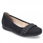 Rieker női balerina cipő L9358-00 fekete 06891 Női Rieker