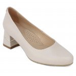 Moda Classica női blokk sarkú körömcipő AF1126V bézs 07040 Női Egyéb (Rapisardi,The Flexx, Ata, stb.)