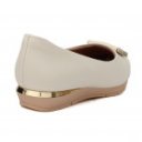 Piccadilly női bebújós mokaszin jellegű félcipő 147189-4 bézs mix 07045