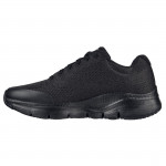 Skechers Arch Fit férfi fűzős sneaker félcipő 232040-BBK fekete 06987