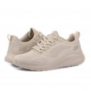 Skechers BOBS Squad Chaos Face Off 117209-NUDE női fűzős sportcipő púder 06958