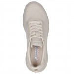 Skechers BOBS Squad Chaos Face Off 117209-NUDE női fűzős sportcipő púder 06958