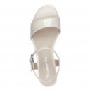 Tamaris női bokapántos szandál 28249-20-432 elefántcsont színű 06860