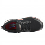 Skechers Work Squad SR 77222-BKRG női fűzős félcipő- munkacipő 07039