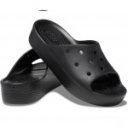 Crocs Classic Platform Slide női papucs 208180-001 fekete