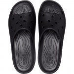 Crocs Classic Platform Slide női papucs 208180-001 fekete