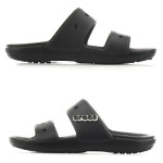 Crocs Classic Sandal unisex papucs 206761-001 fekete