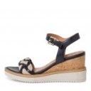 Tamaris női telitalpú szandál 28305-20-805 kék kombi 06862