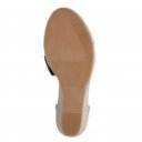 Tamaris női telitalpú bokapántos szandál 28343-20-098 fekete natúr kombi 06865