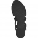 Jana Soft Line női kereszt pántos szandál 28262-20-001 fekete 06875