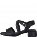 Jana Soft Line női kereszt pántos szandál 28262-20-001 fekete 06875