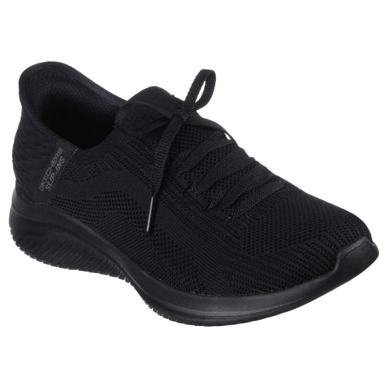 Skechers Slip-ins Ultra Flex 3.0 Brilliant Path 149710-BBK női textil bebújós sneaker 06965