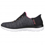 Skechers Slip-ins Summits - Dazzling Haze 149937-BKMT női textil bebújós sneaker 06968