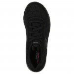 Skechers Dynamight 2.0 Homespun 12963-BBK női fűzős fekete sportcipő 06961