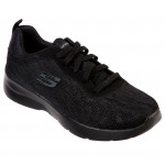 Skechers Dynamight 2.0 Homespun 12963-BBK női fűzős fekete sportcipő 06961 Női Skechers