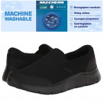 Skechers GO WALK Flex - Request 216485-BBK férfi bebújós sneaker félcipő 06986
