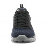 Skechers Track Ripkent férfi fűzős sportcipő 232399-NVBK kék fekete színátmenetes 06990