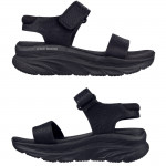 Skechers D'Lux Walker - New Block női tépőzáras platform szandál 119226-BBK fekete 06981