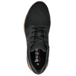 Bugatti 341-AFA01-6900-1000 férfi fekete sneaker fűzős félcipő 07007
