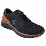 Bugatti 341-AFA01-6900-1000 férfi fekete sneaker fűzős félcipő 07007 Férfi Bugatti