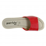 Patrizia női fix pántos telitalpú papucs 477-Rosso 07052