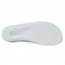 Wörishofer talpbélésű anatóm női papucs 3 csatos pánttal fehér 07099